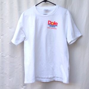 Vintage Dole Citrus Race Marshall Hugger T-shirt L